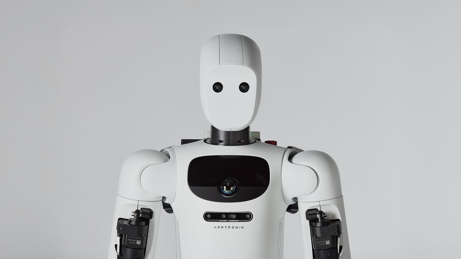 Apptronik Apollo 2 人形机器人在Robot Park中作业