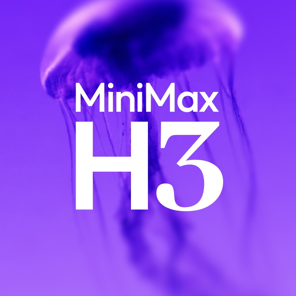 MiniMax H3 说会开源，但 8 月 2 日