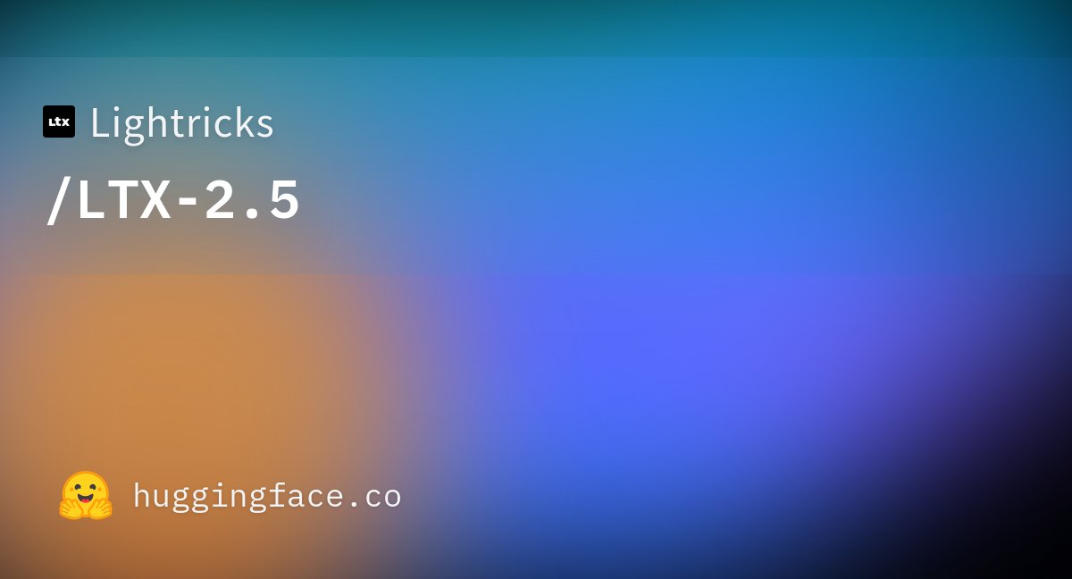Lightricks LTX-2.5 open video model